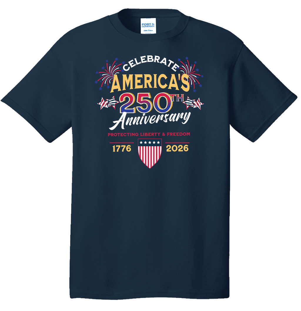 Assorted USA 250th Hats and Tees